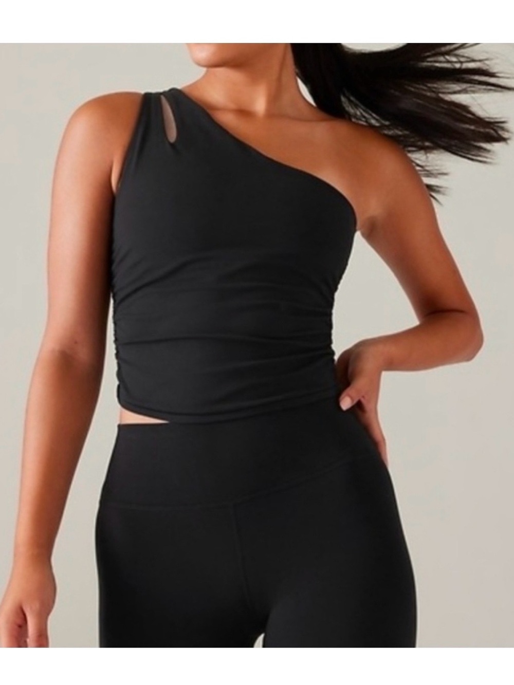 Athleta transcend Asymmetrical top